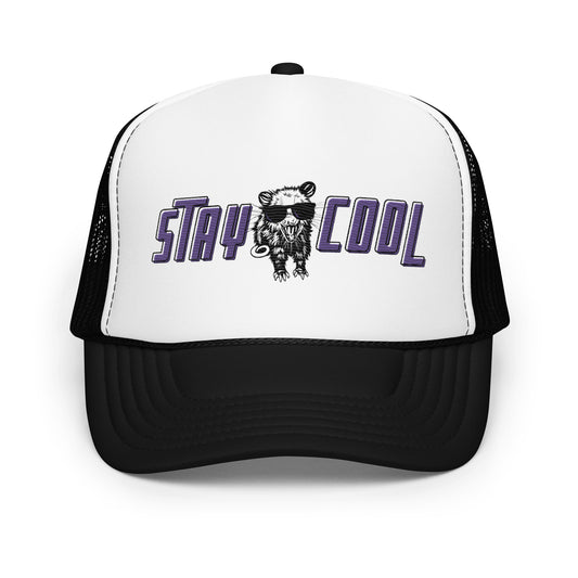 Stay Cool Opossum Foam Trucker Hat