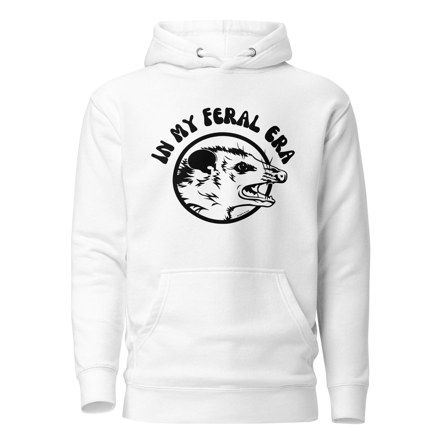 In My Feral Era Opossum Unisex Premium Hoodie (4 Colors)
