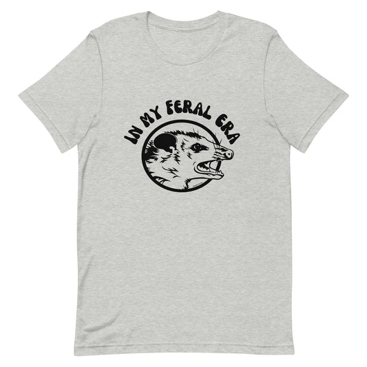 In My Feral Era Opossum Unisex T-Shirt (5 Colors)