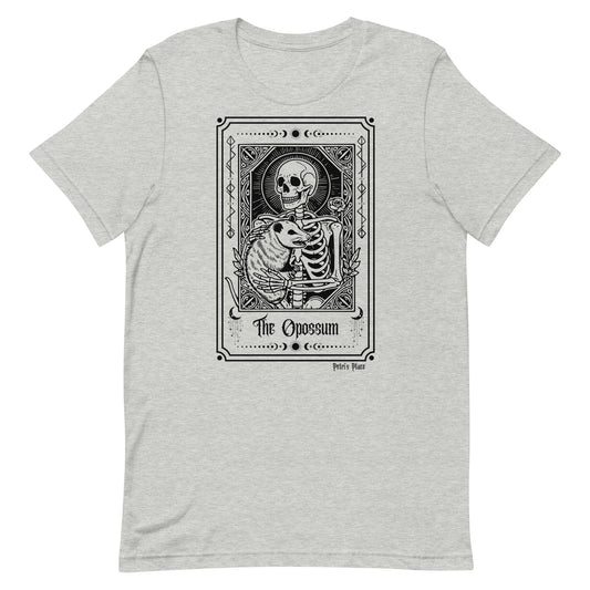Skeleton & Opossum Tarot Unisex T-Shirt (3 Colors)