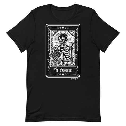 Skeleton & Opossum Tarot Unisex T-Shirt