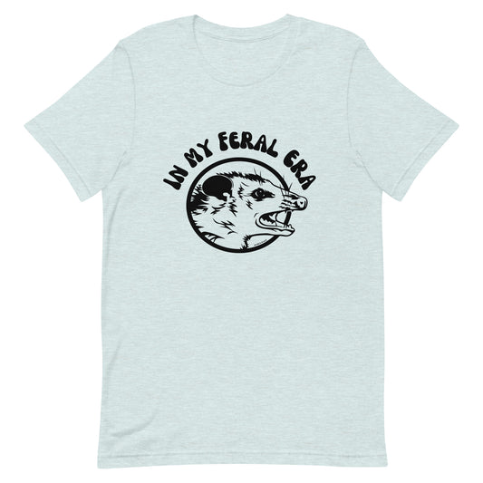 In My Feral Era Opossum Unisex T-Shirt (5 Colors)