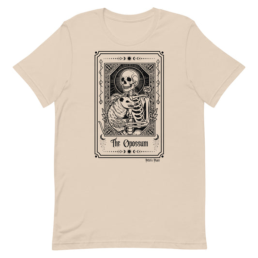 Skeleton & Opossum Tarot Unisex T-Shirt (3 Colors)