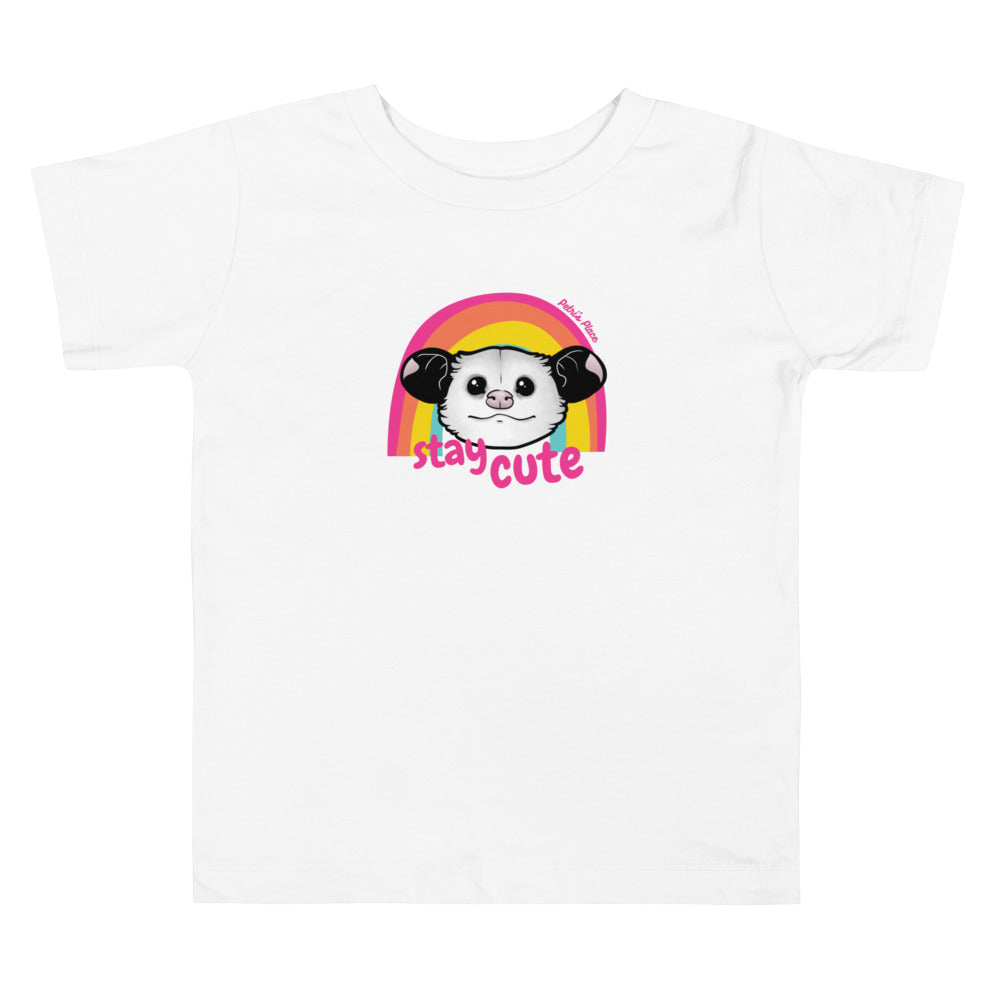 Stay Cute Toddler Adora Opossum T-shirt (2 Colors)