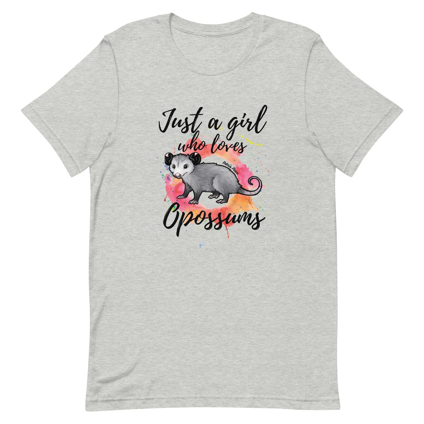 Just A Girl Who Loves Opossums Unisex Adora Opossum T-Shirt (3 Colors)
