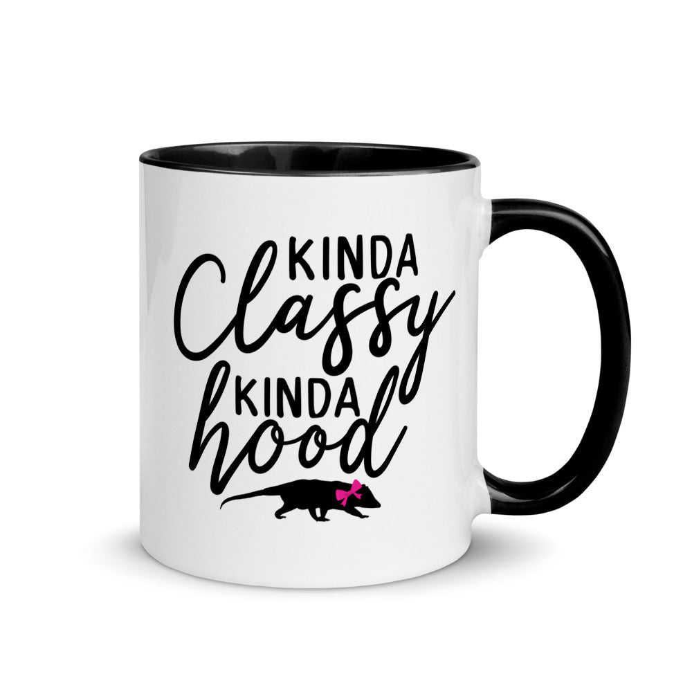 Kinda Classy Kinda Hood Opossum Mug