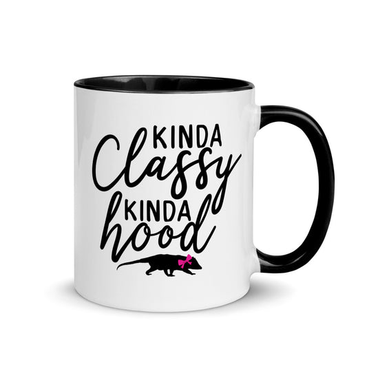 Kinda Classy Kinda Hood Opossum Mug