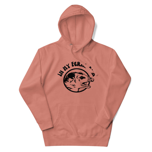 In My Feral Era Opossum Unisex Premium Hoodie (4 Colors)