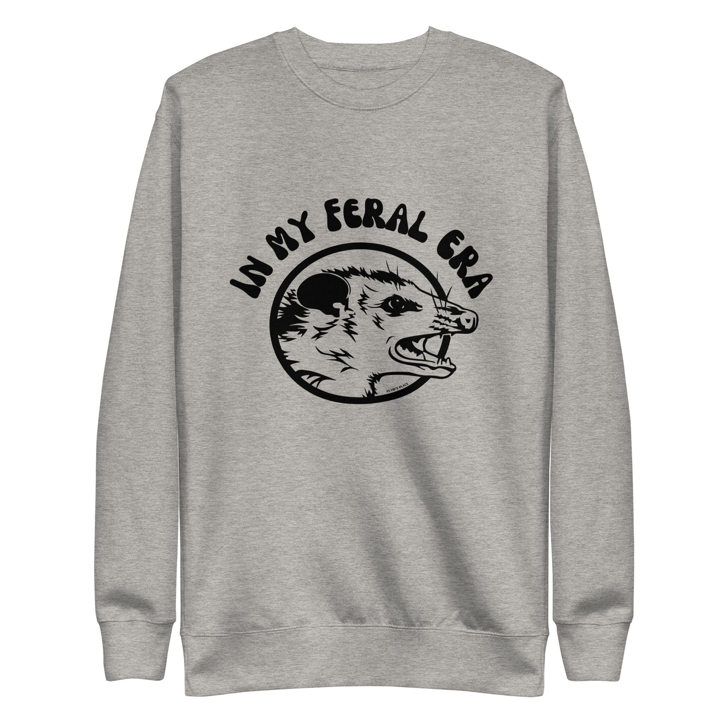 In My Feral Era Opossum Unisex Premium Sweatshirt (3 Colors)