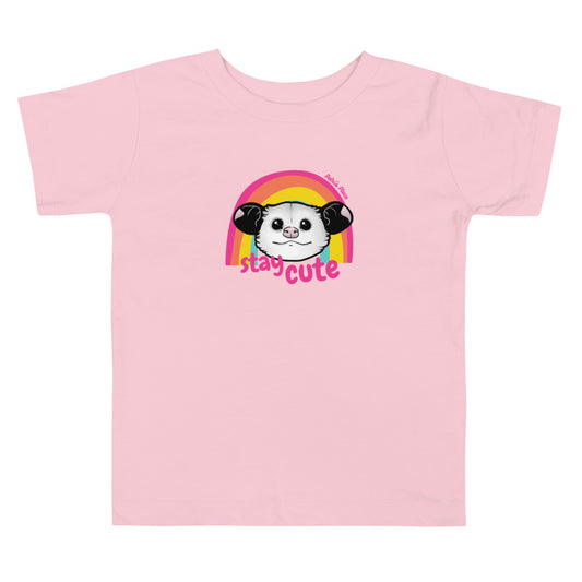 Stay Cute Toddler Adora Opossum T-shirt (2 Colors)
