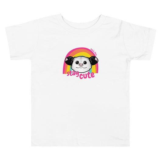 Stay Cute Toddler Adora Opossum T-shirt (2 Colors)