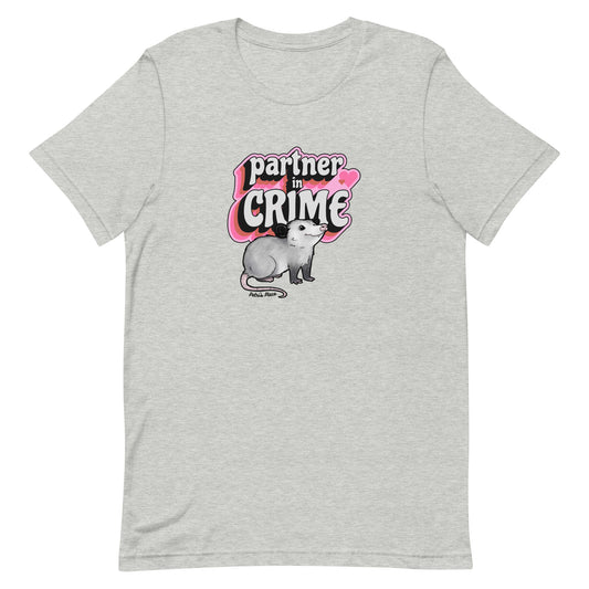 Partner In Crime Unisex Petri Opossum T-shirt
