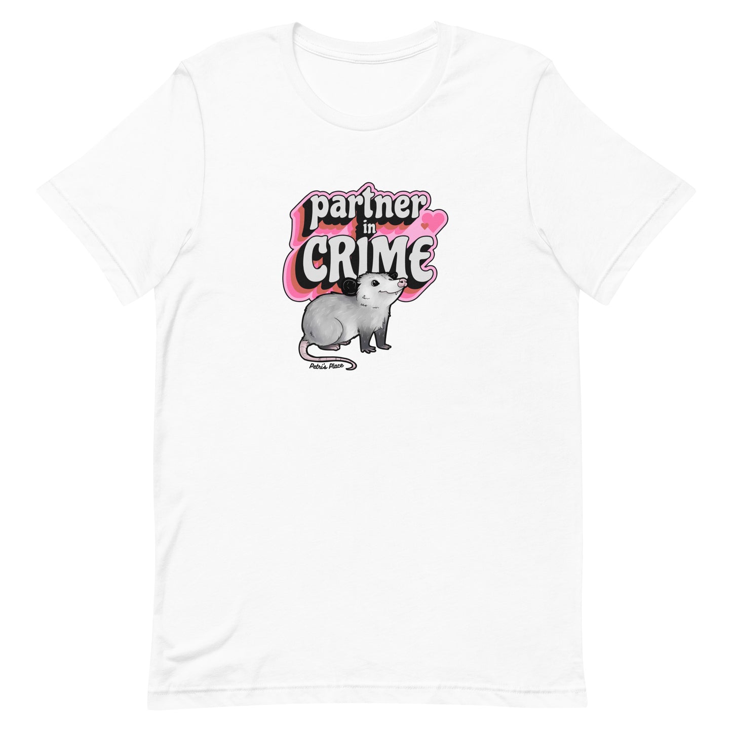 Partner In Crime Unisex Petri Opossum T-shirt (2 Colors)