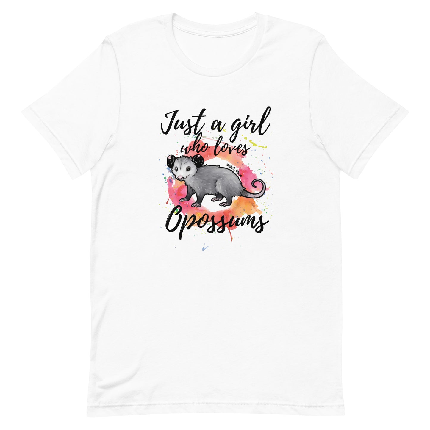 Just A Girl Who Loves Opossums Unisex Adora Opossum T-Shirt