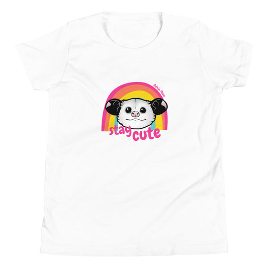 Stay Cute Adora Opossum Youth Short Sleeve T-Shirt